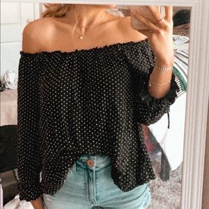 Off the shoulder top